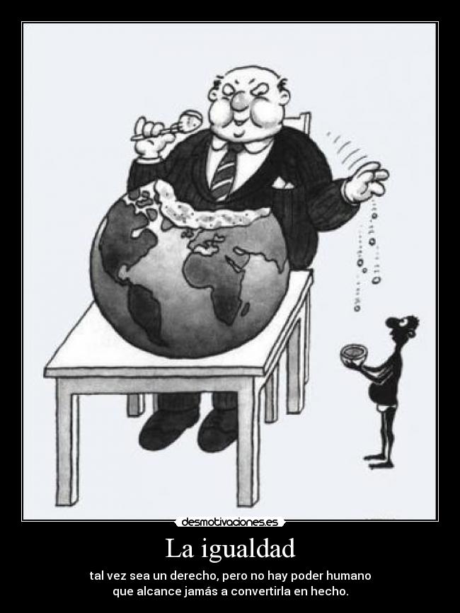 La igualdad -