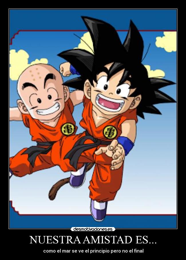 NUESTRA AMISTAD ES... - como el mar se ve el principio pero no el final