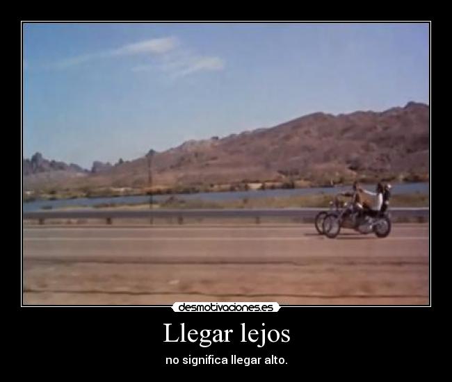 Llegar lejos - 