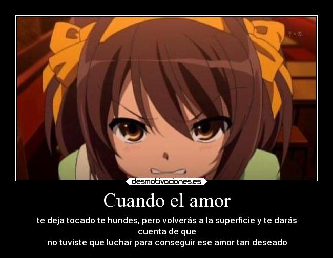 Cuando el amor -