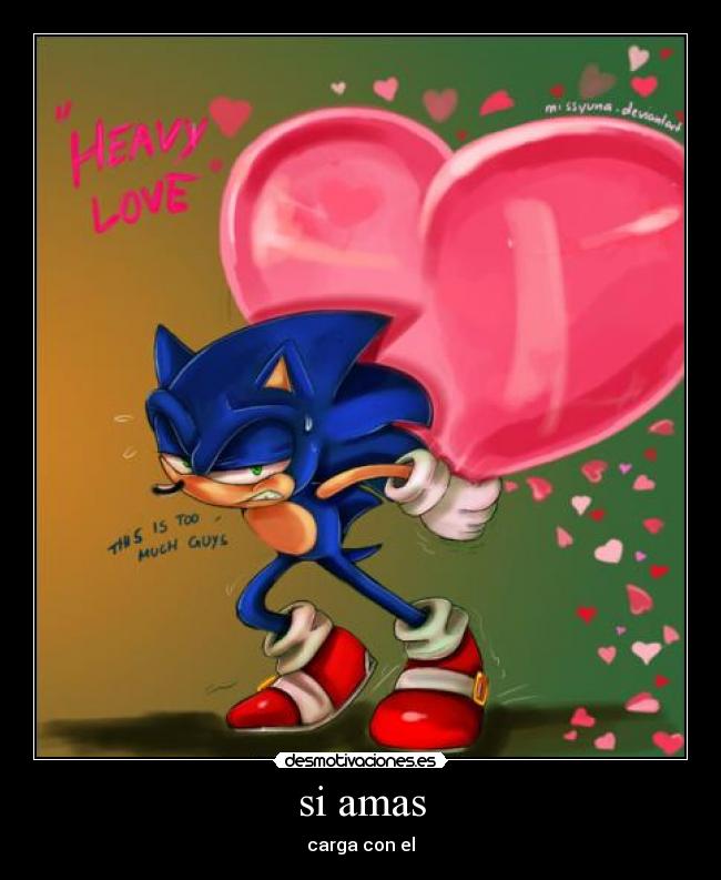 si amas -