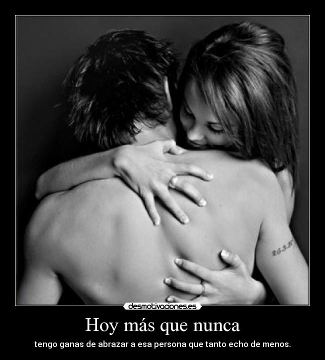 Hoy más que nunca -