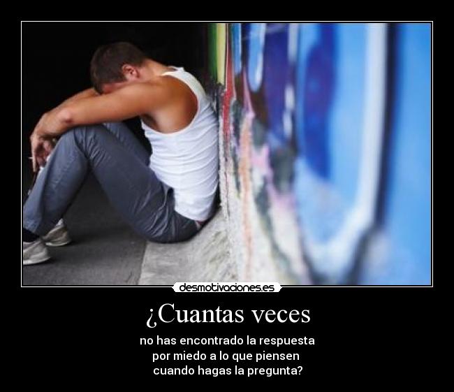 ¿Cuantas veces -