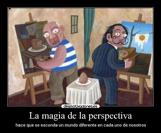 La magia de la perspectiva -