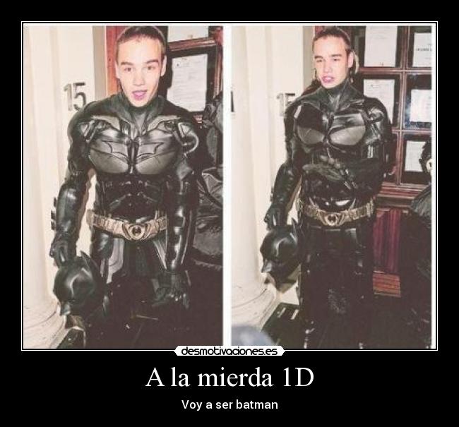 A la mierda 1D - Voy a ser batman