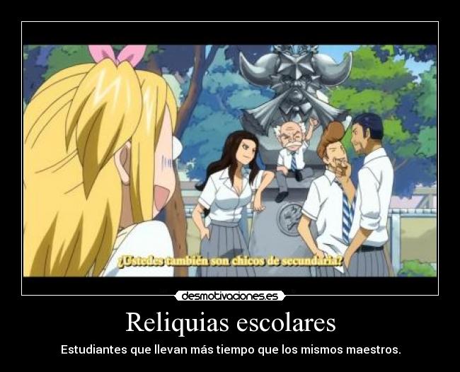 Reliquias escolares - 