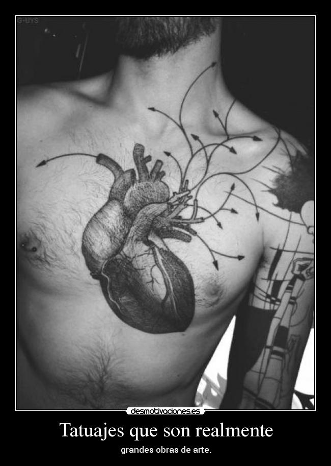 Tatuajes que son realmente - grandes obras de arte.