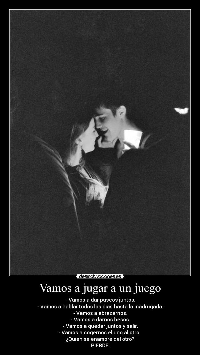 Vamos a jugar a un juego - 