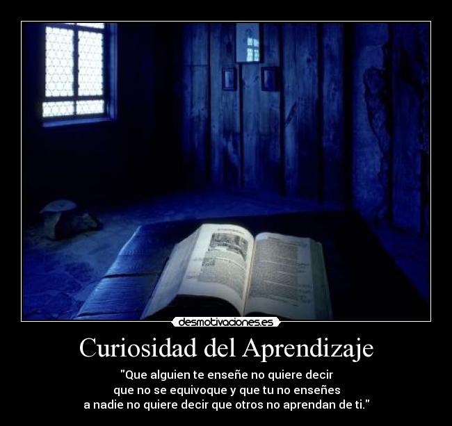 Curiosidad del Aprendizaje -