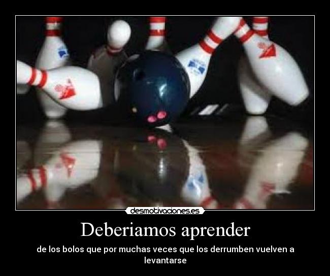 Deberiamos aprender -