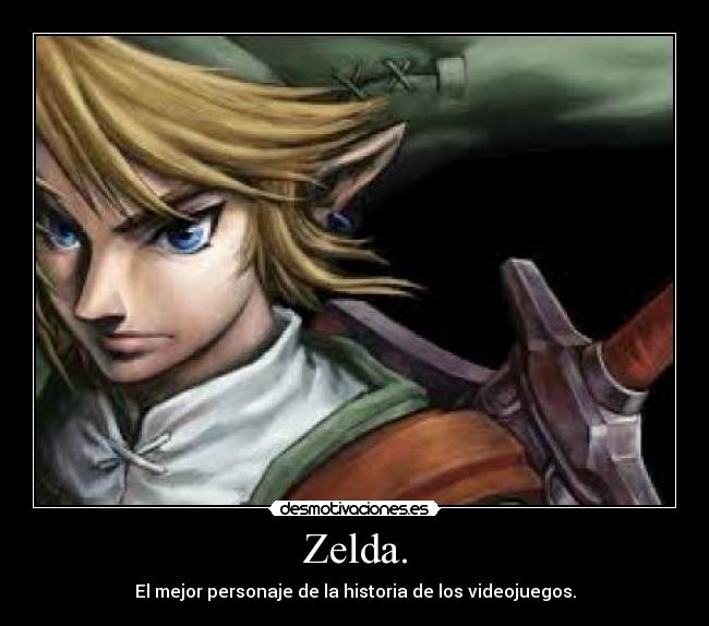 Zelda. - El mejor personaje de la historia de los videojuegos.