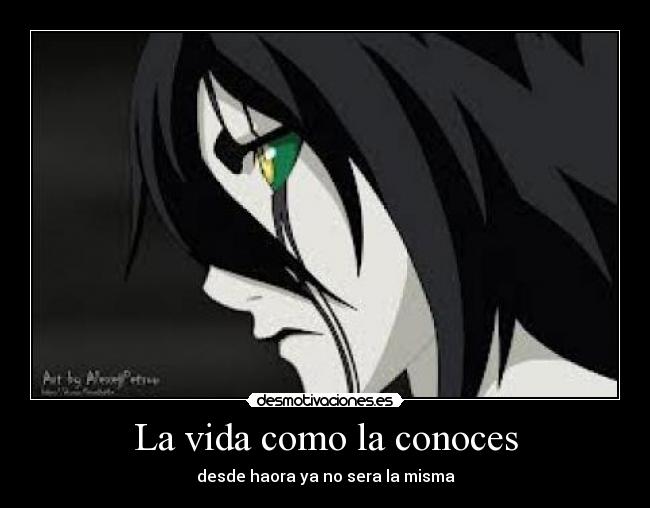 La vida como la conoces -