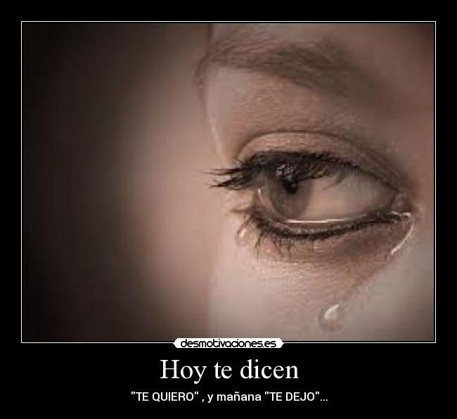 Hoy te dicen - 