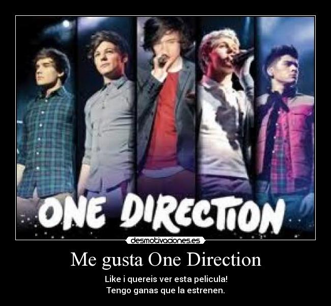 Me gusta One Direction -