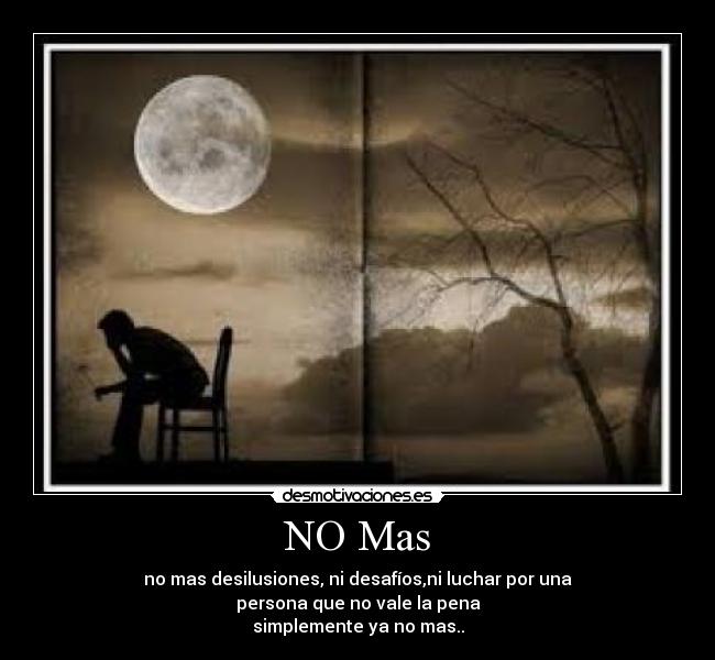 NO Mas -