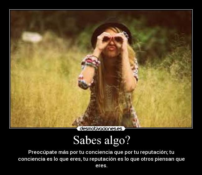 Sabes algo? - 