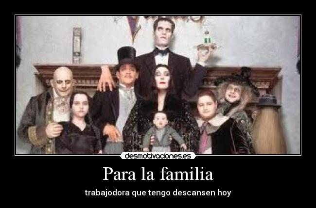 Para la familia -
