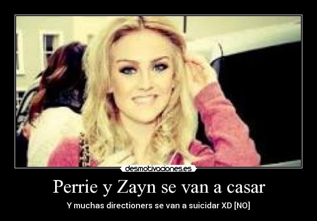 Perrie y Zayn se van a casar -