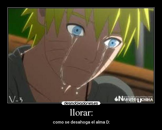 llorar: - como se desahoga el alma D: