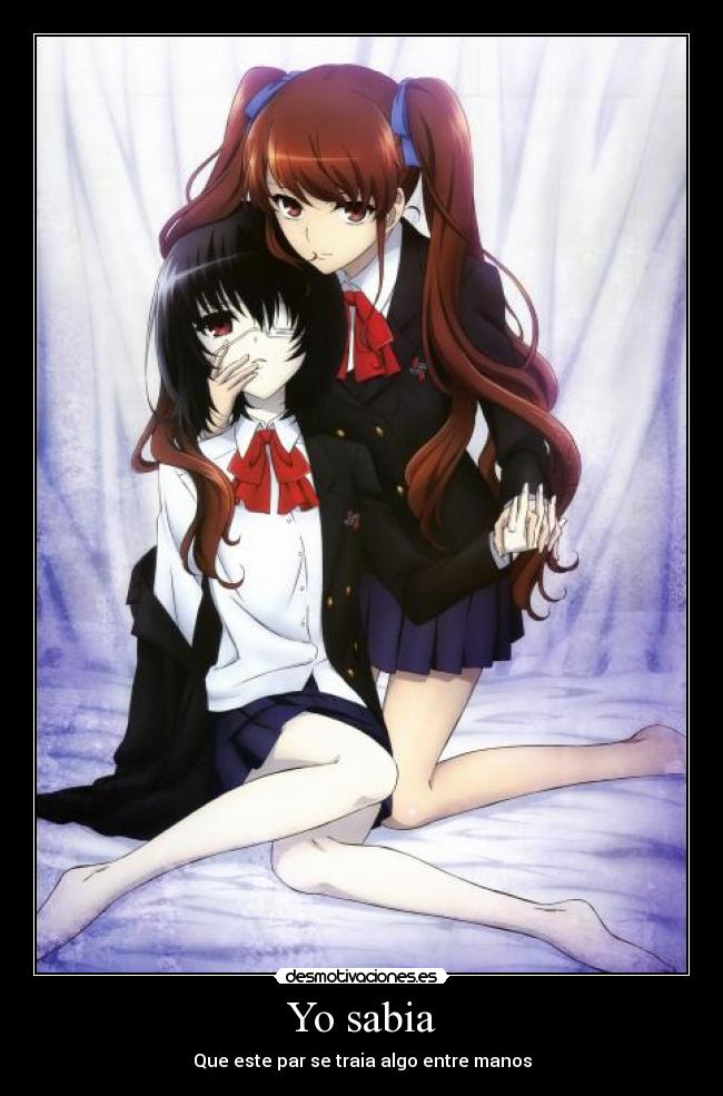 Yo sabia - Que este par se traia algo entre manos