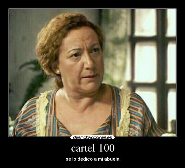 cartel 100 - 