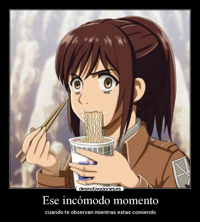 Ese incómodo momento -