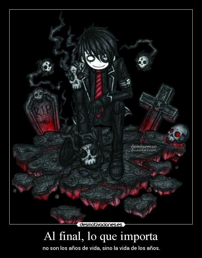 Al final, lo que importa - 