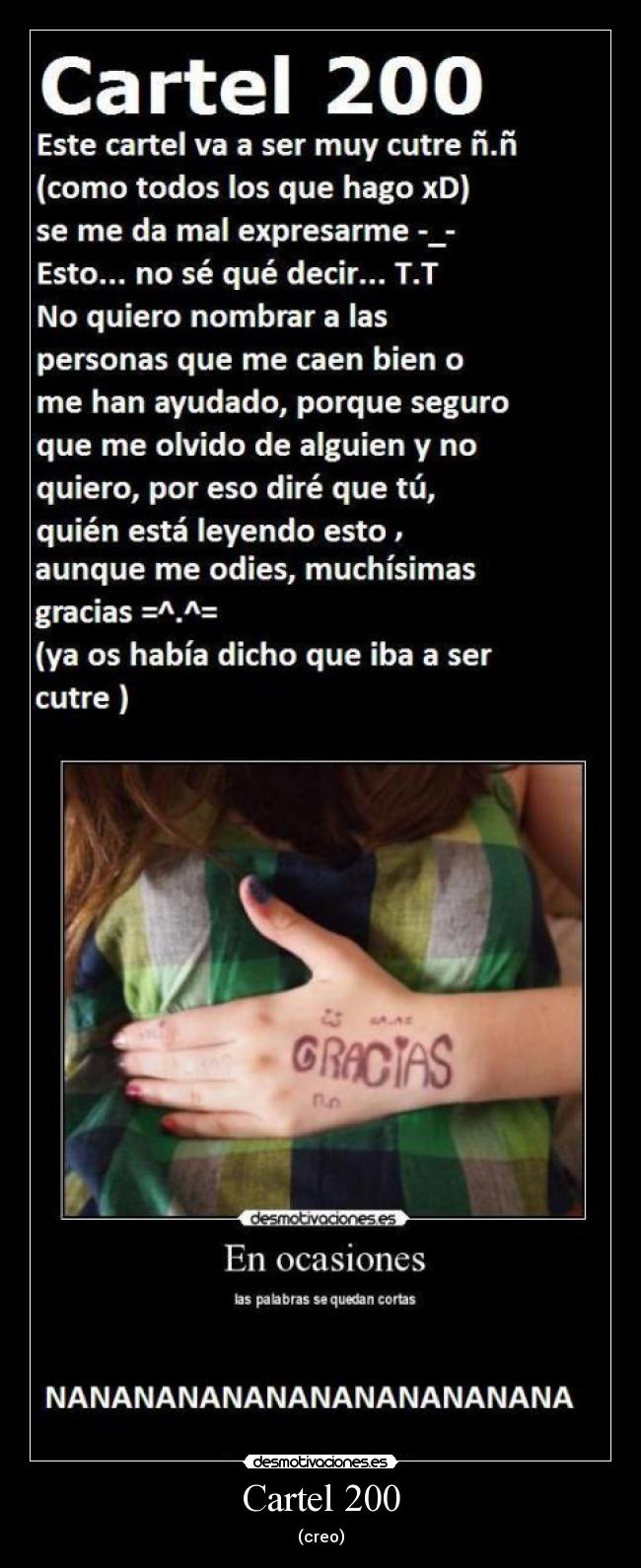 Cartel 200 - (creo)