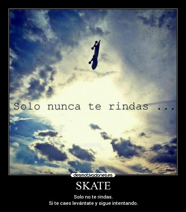 carteles skate desmotivaciones