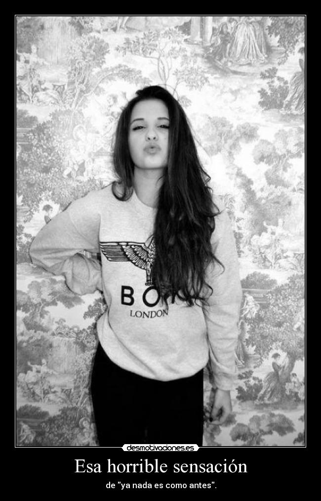 Esa horrible sensación - 