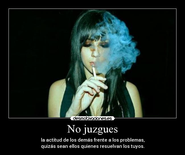 No juzgues - 