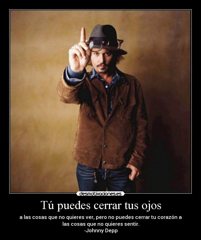 Tú puedes cerrar tus ojos -