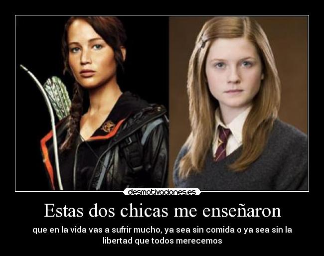 Estas dos chicas me enseñaron -