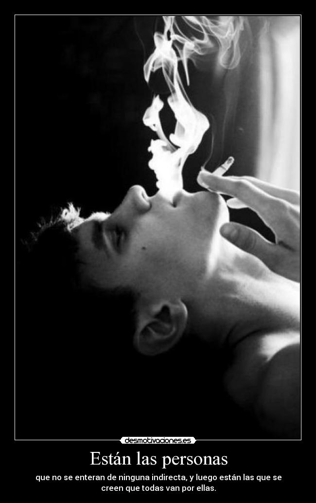 Están las personas -