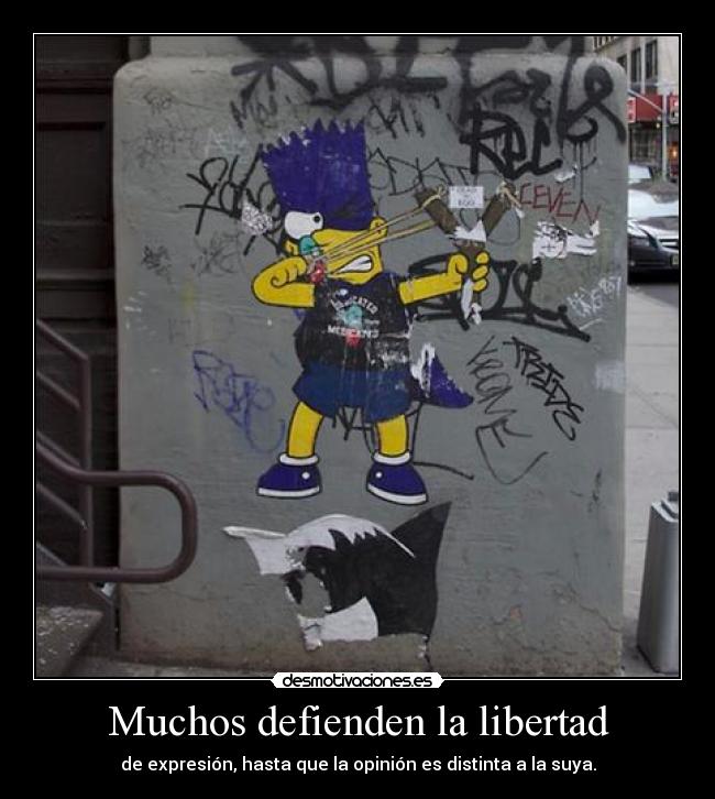 Muchos defienden la libertad - 