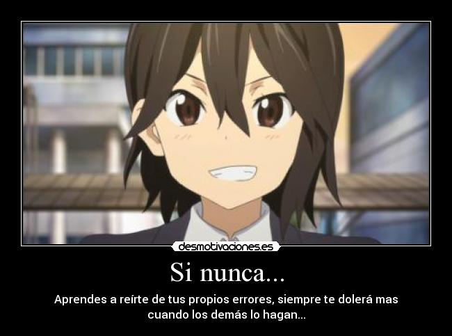 Si nunca... - 