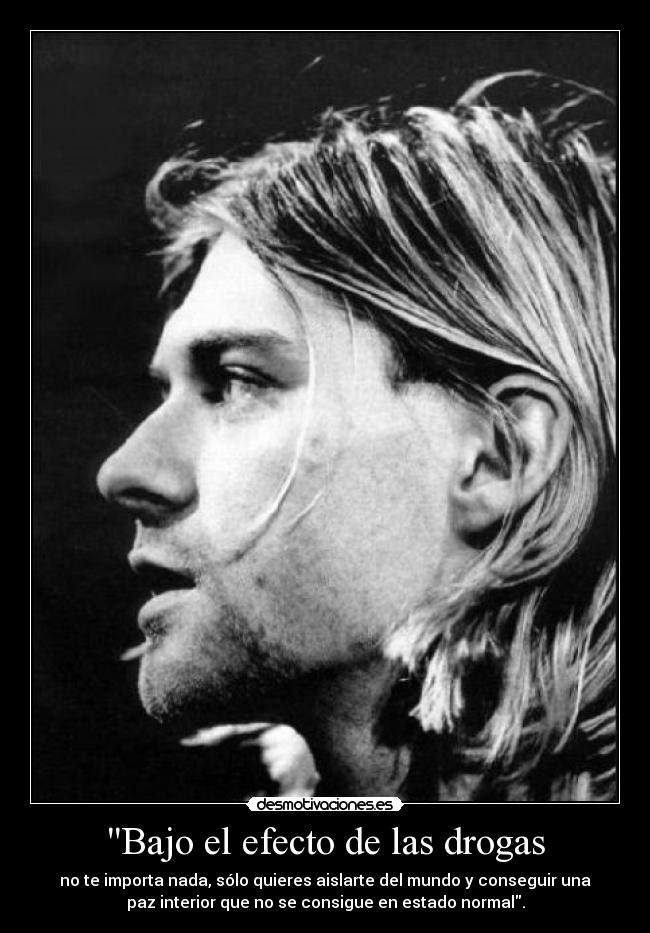 carteles frase kurt cobain desmotivaciones