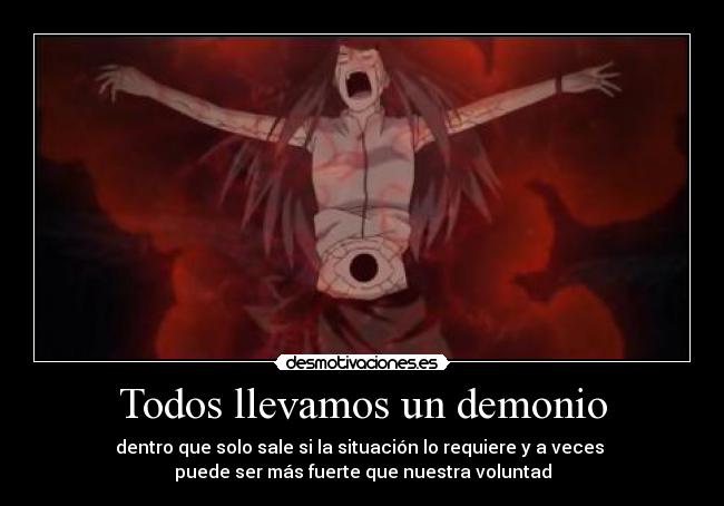 Todos llevamos un demonio -