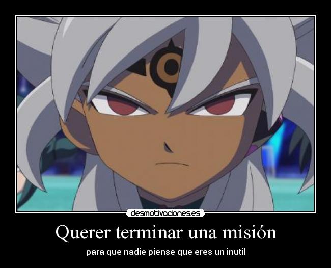 carteles inazuma eleven bash lancer desmotivaciones
