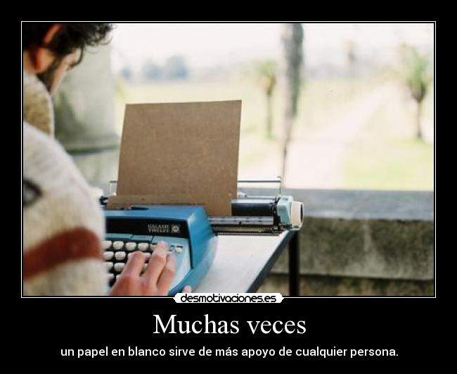 Muchas veces -