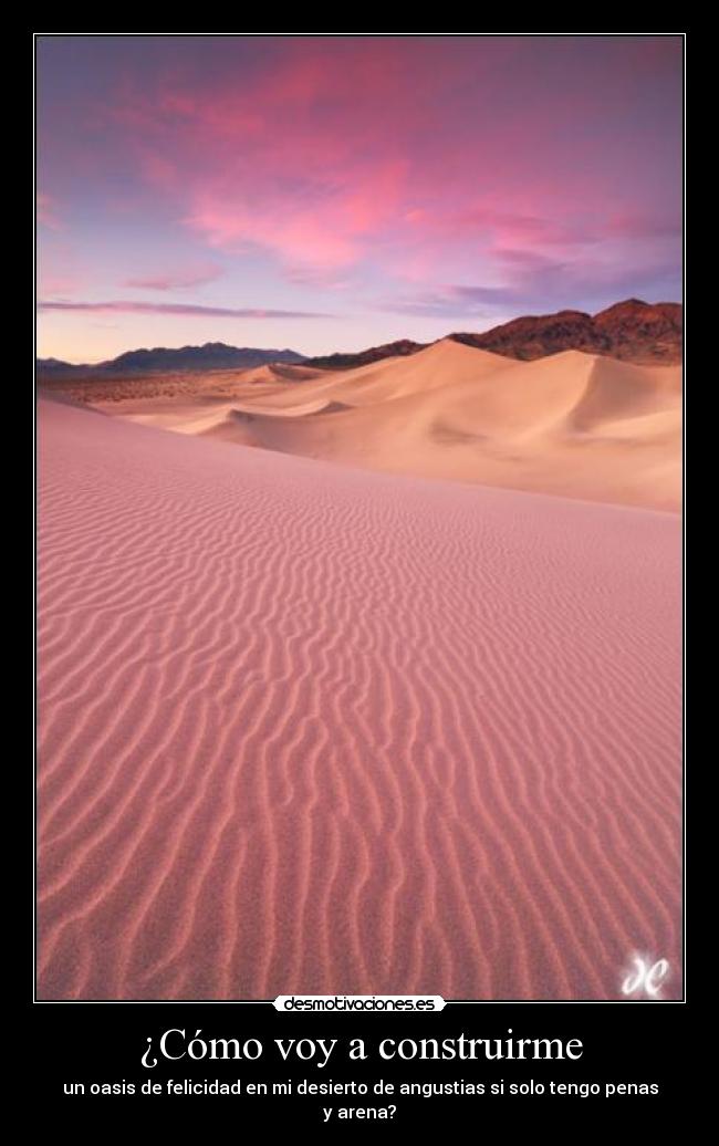 ¿Cómo voy a construirme -