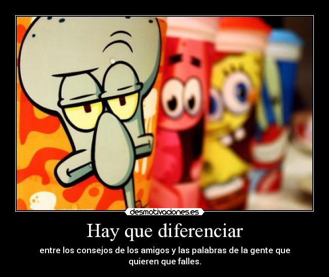 Hay que diferenciar - 