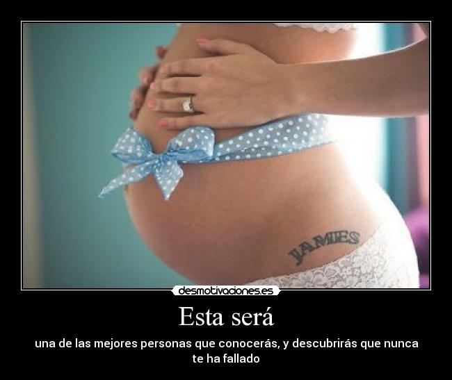 Esta será - una de las mejores personas que conocerás, y descubrirás que nunca te ha fallado