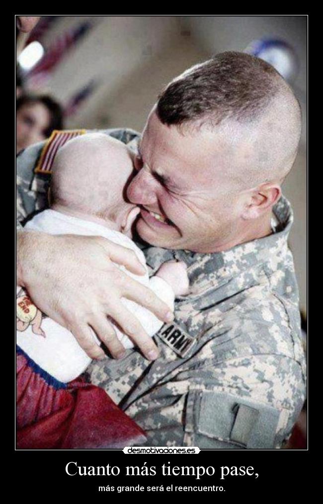 Cuanto más tiempo pase, -