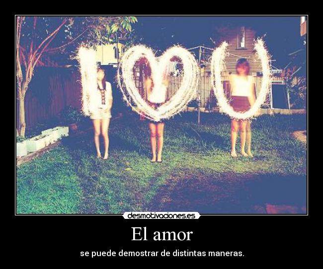 El amor -