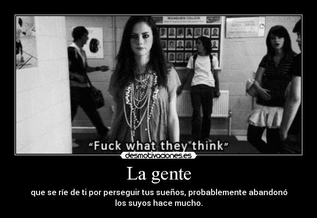 La gente - 