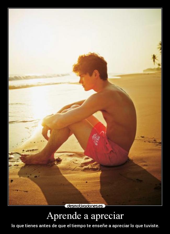 Aprende a apreciar - 