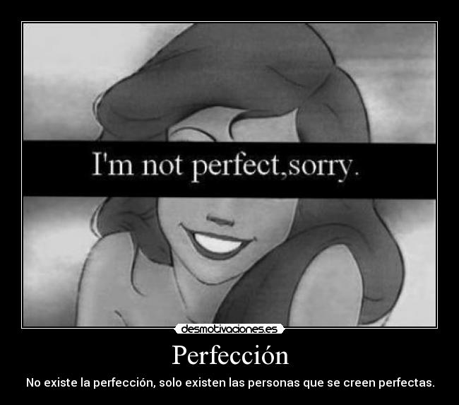 carteles perfeccion desmotivaciones