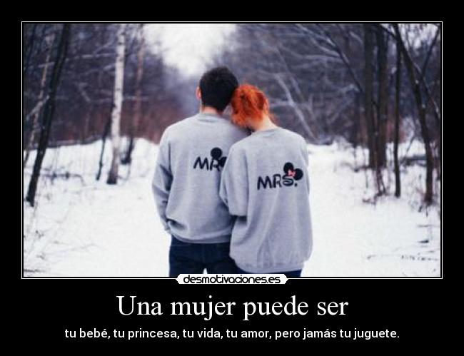 Una mujer puede ser -