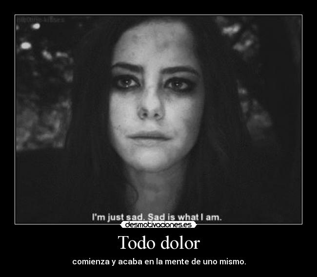 Todo dolor -